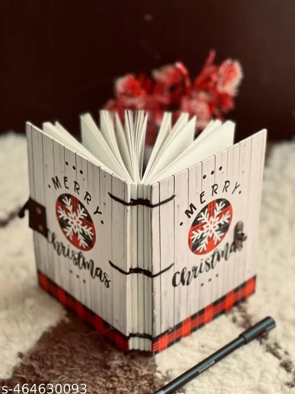 Merry_Christmas_Printed_Diary_Notebook_With_Lock_Clasp_For_Gift_Office_Use_5_7_Inch_200_Pages_A5_Diary_Unruled_200_Pages