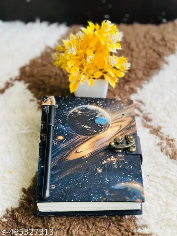 Sale_Price_Live_Earth_Space_Sepical_Printed_Diary_Notebook_With_Lock_Clasp_For_Gift_Office_Use_5_7_Inch_200_Pages_A5_Diary_Unruled_200_Pages