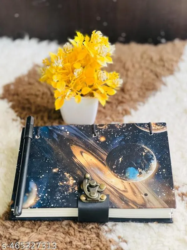Sale_Price_Live_Earth_Space_Sepical_Printed_Diary_Notebook_With_Lock_Clasp_For_Gift_Office_Use_5_7_Inch_200_Pages_A5_Diary_Unruled_200_Pages