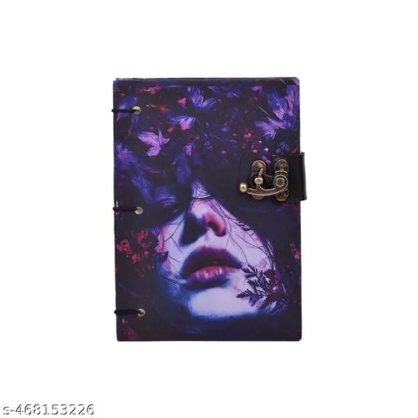 Beautiful_Girl_Printed_Diary_Notebook_With_Lock_Clasp_For_Gift_Office_Use_5_7_Inch_200_Pages_A5_Diary_Unruled_200_Pages