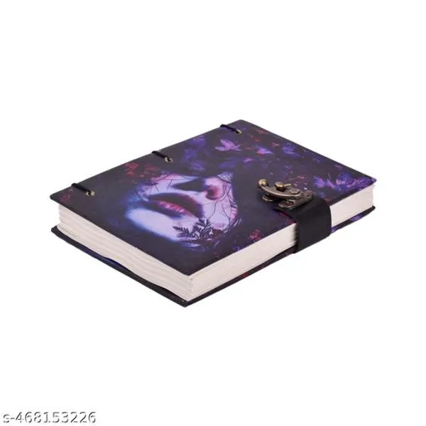 Beautiful_Girl_Printed_Diary_Notebook_With_Lock_Clasp_For_Gift_Office_Use_5_7_Inch_200_Pages_A5_Diary_Unruled_200_Pages