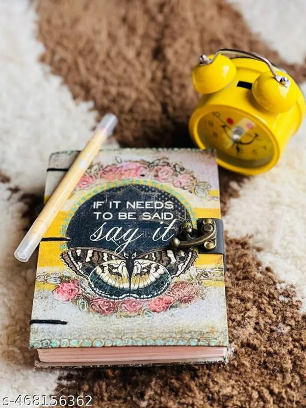 Sale_Price_Live_Trendy_Say_It_Printed_Diary_Notebook_With_Lock_Clasp_For_Gift_Office_Use_5_7_Inch_200_Pages_A5_Diary_Unruled_200_Pages