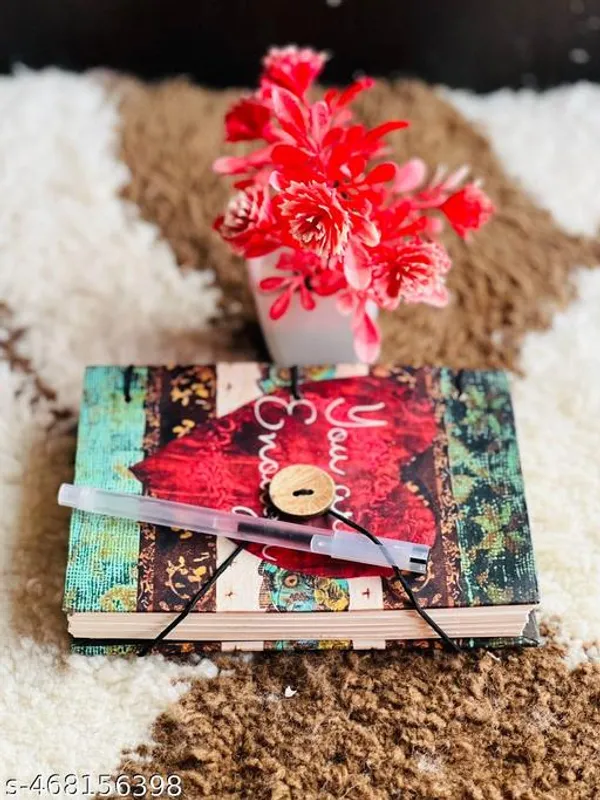 Sale_Price_Live_Trendy_You_Are_Enough_Unique_Design_Printed_Diary_200_Pages_High_Quality_A5_Size_Multicolor
