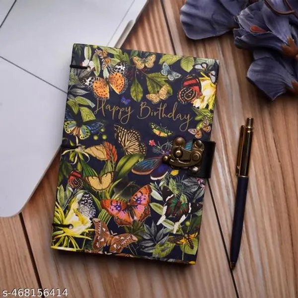 Happy_Birthday_Printed_Diary_Notebook_With_Lock_Clasp_For_Gift_Office_Use_5_7_Inch_200_Pages_A5_Diary_Unruled_200_Pages