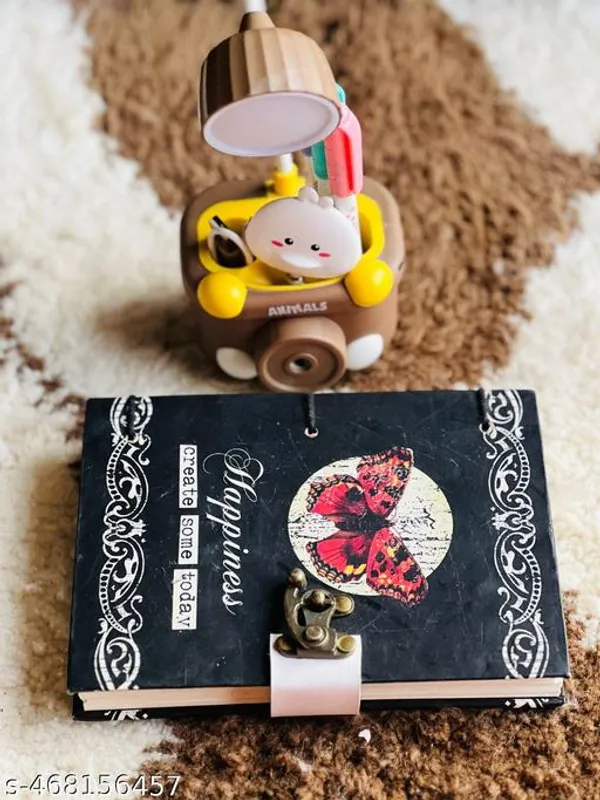 Sale_Sale_Sale_Happiness_Printed_Diary_Notebook_With_Lock_Clasp_For_Gift_Office_Use_5_7_Inch_200_Pages_A5_Diary_Unruled_200_Pages