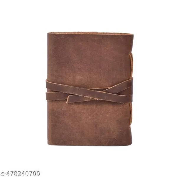 Leather_Diary_Notebook_With_Gift_Office_Use_3X5_Inch_200_Pages_A4_Diary_Unruled_200_Pages