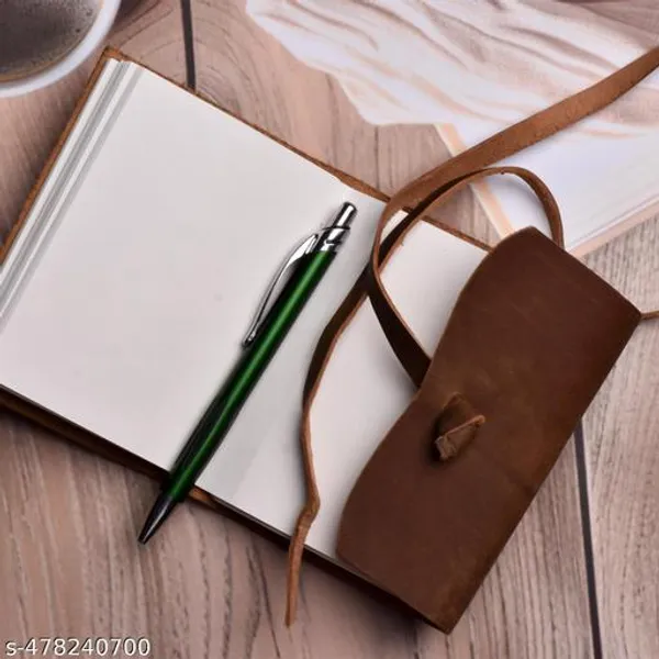 Leather_Diary_Notebook_With_Gift_Office_Use_3X5_Inch_200_Pages_A4_Diary_Unruled_200_Pages