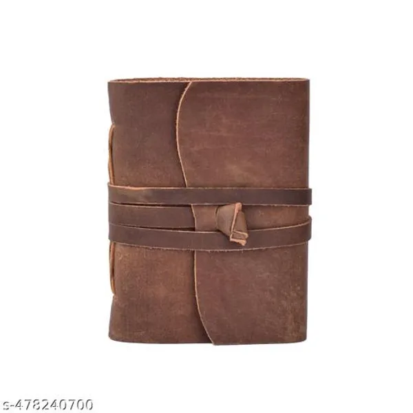 Leather_Diary_Notebook_With_Gift_Office_Use_3X5_Inch_200_Pages_A4_Diary_Unruled_200_Pages