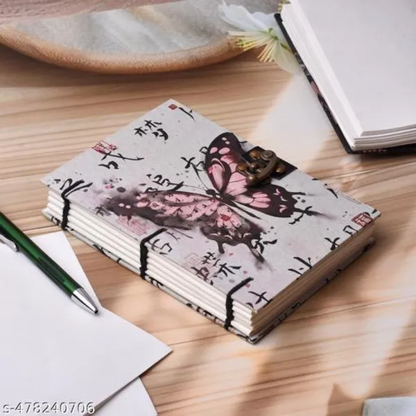 Beautifully_Designed_Diary_Printed_Diary_Notebook_With_Lock_Clasp_For_Gift_Office_Use_5_7_Inch_200_Pages_A5_Diary_Unruled_200_Pages