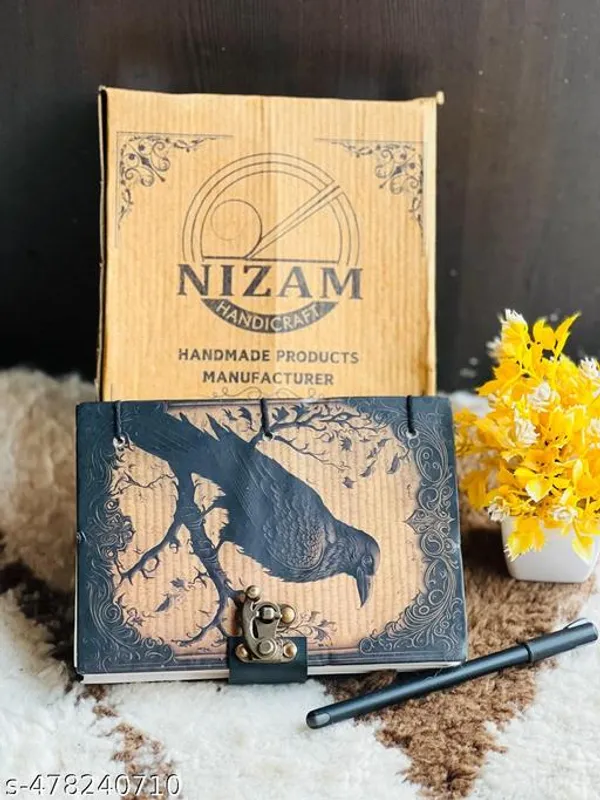 Trendy_Printed_Beautifully_Designed_Diary_Printed_Diary_Notebook_With_Lock_Clasp_For_Gift_Office_Use_5_7_Inch_200_Pages_A5_Diary_Unruled_200_Pages