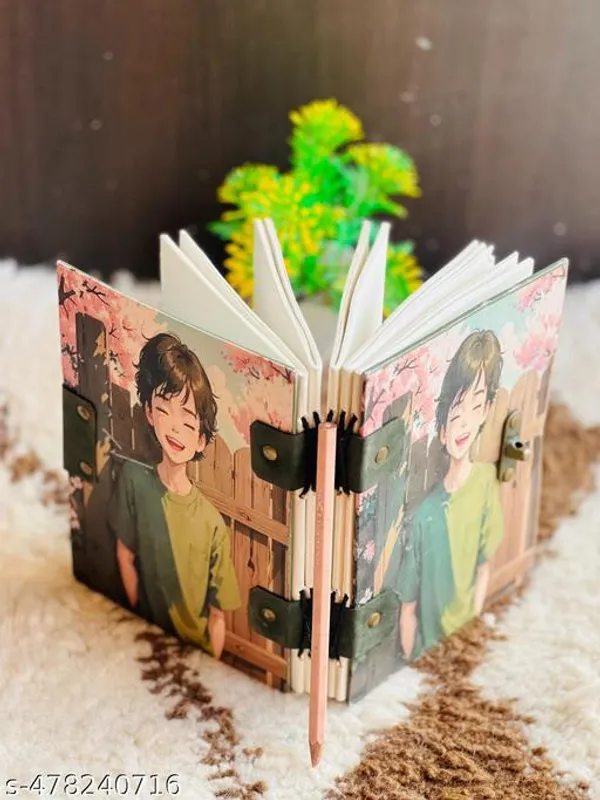 Limited_Stock_Trendy_Beautifully_Designed_Diary_Printed_Diary_Notebook_With_Lock_Clasp_For_Gift_Office_Use_5_7_Inch_200_Pages_A5_Diary_Unruled_200_Pages