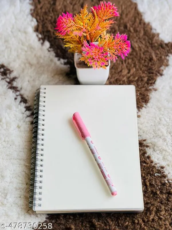 Spiral_Line_A4_Size_200_Pages_Ruled_Spiral_Bound_Notebook_White_Ruled_Paper_Wirebound_Journal_Diary_Meeting_Conference_Pad_For_School_Office_A5_Multicolour_Size_14X21Cm