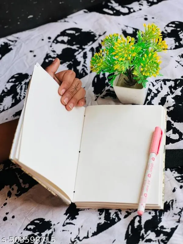 Flower_Printed_Diary_Notebook_With_Lock_Clasp_For_Gift_Office_Use_Journal_Diary_With_Lock_200_Pages