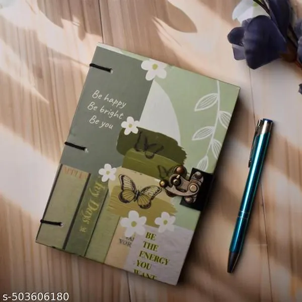 Diary_Notebook_Be_Happy_Print_Special_Binding_A5_Diary_Un_Ruled_200_Pages_Multicolor_7X5_Inch