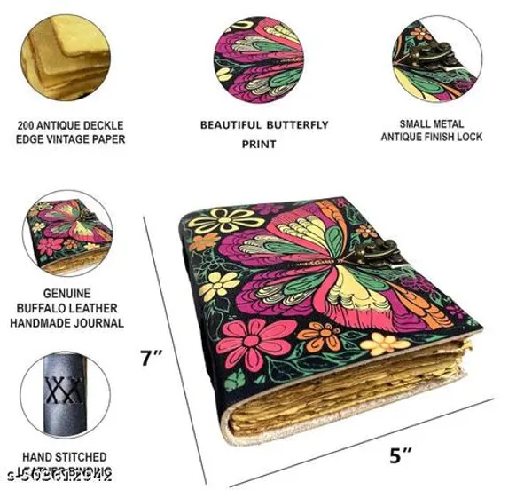 Butterfly_Leather_Journal_Handmade_Vintage_Office_Notebook_Handbook_Writing_Journal_Diary_Sketchbook_Travel_Journal_For_Men_And_Women_Size_5_X_7_Inches