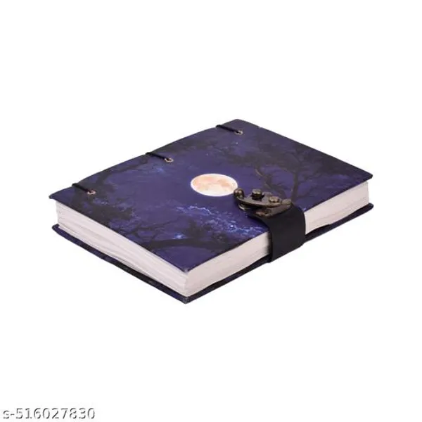 Diary_Notebook_Trendy_Full_Moon_Printed_Special_Binding_A5_Diary_Un_Ruled_200_Pages_Blue_7X5_Inch