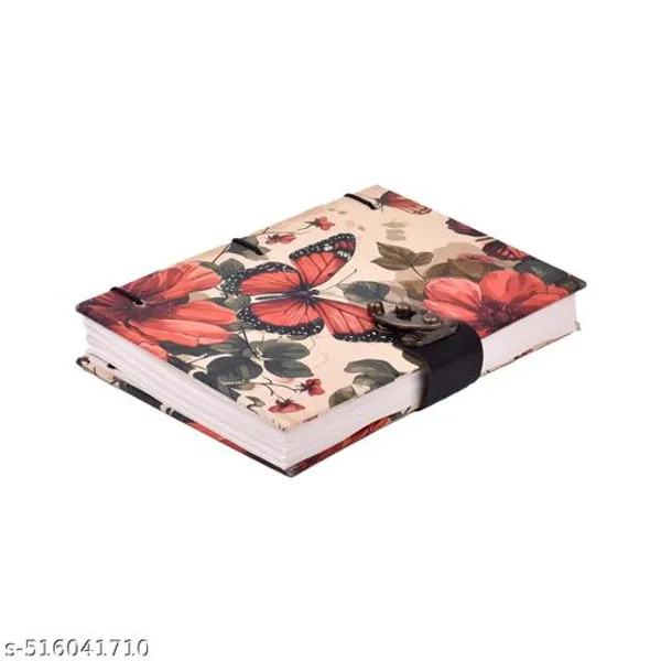 Diary_Notebook_Trendy_Butterfly_Printed_Special_Binding_A5_Diary_Un_Ruled_200_Pages_Blue_7X5_Inch