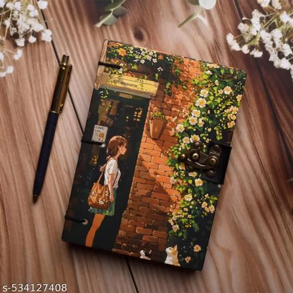 Trendy_Girlish_Printed_Diary_Notebook_With_White_Unruled_Plane_Pages_Wire_Bound_Spiral_Printed_Unruled_Diary_Notebooks_For_Girls_Stylish_Pages_160_Size_A5
