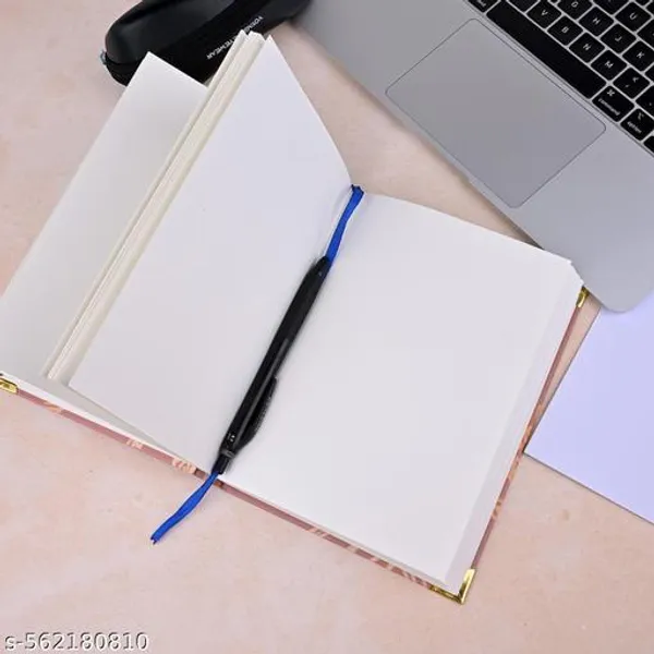 Peach_Gold_Botanical_Hardcover_Notebook_Floral_Journal_With_Ribbon