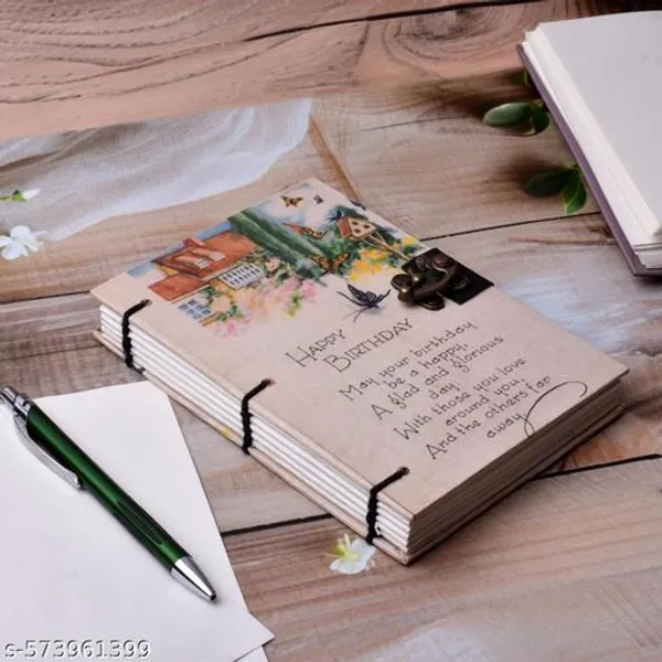 Handmade_Printed_Cardboard_Journal_Diary_With_Buckle_Lock_Unruled_200_Pages_Notepad_Personal_Diaries_For_Men_And_Women