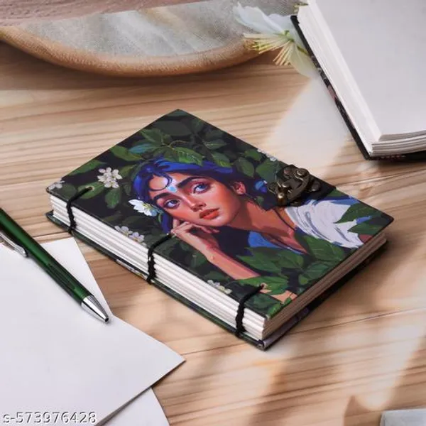 Handmade_Printed_Cardboard_Journal_Diary_With_Buckle_Lock_Unruled_200_Pages_Notepad_Personal_Diaries_For_Men_And_Women