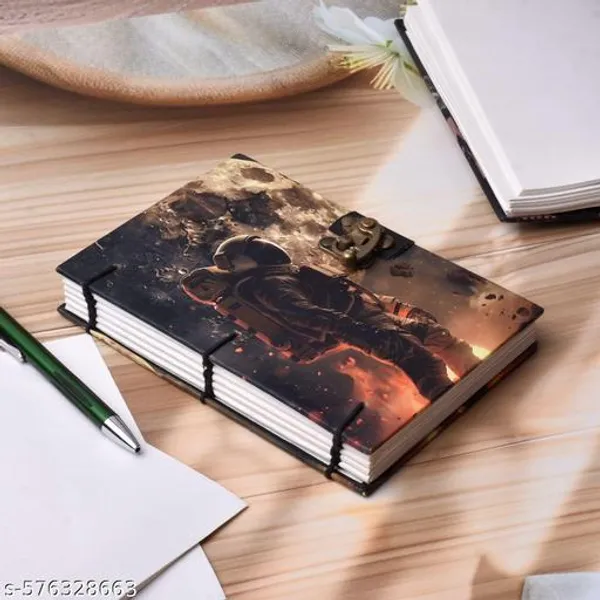 Handmade_Printed_Cardboard_Journal_Diary_With_Buckle_Lock_Unruled_200_Pages_Notepad_Personal_Diaries_For_Men_And_Women