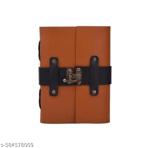 Leather_Journal_Diary_Noyebook_With_Buckle_Lock_Unruled_200_Pages_Notepad_Personal_Diaries_For_Men_And_Women