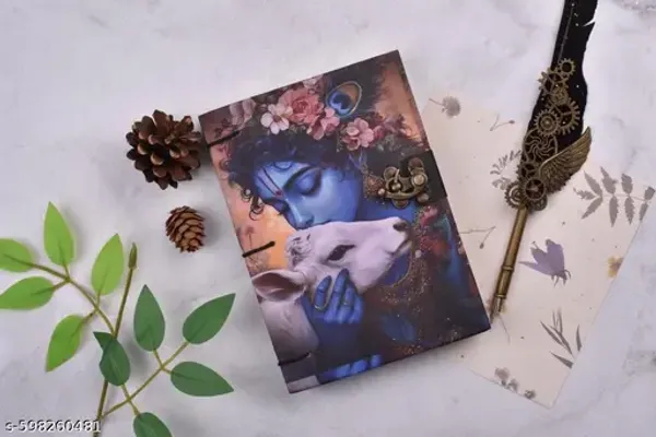 Shri_Krishan_Print_Special_Binding_A5_Diary_Un_Ruled_200_Pages_Multicolor