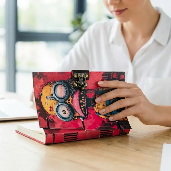 Sale_Price_Live_Trendy_Zombie_Printed_Diary_Notebook