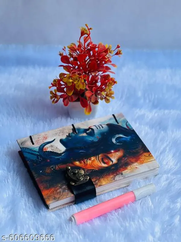 Printed_Diary_Exclusive_A5_Leather_Journal_With_Lock_Ideal_For_Professionals_Students_Printed_Cardboard_Diary_Notebook_With_Lock_Clasp_For_Gift_Office_Use_5_7_Inch_100_Pages_A5_Diary