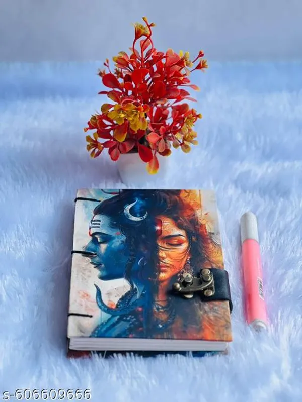 Printed_Diary_Exclusive_A5_Leather_Journal_With_Lock_Ideal_For_Professionals_Students_Printed_Cardboard_Diary_Notebook_With_Lock_Clasp_For_Gift_Office_Use_5_7_Inch_100_Pages_A5_Diary
