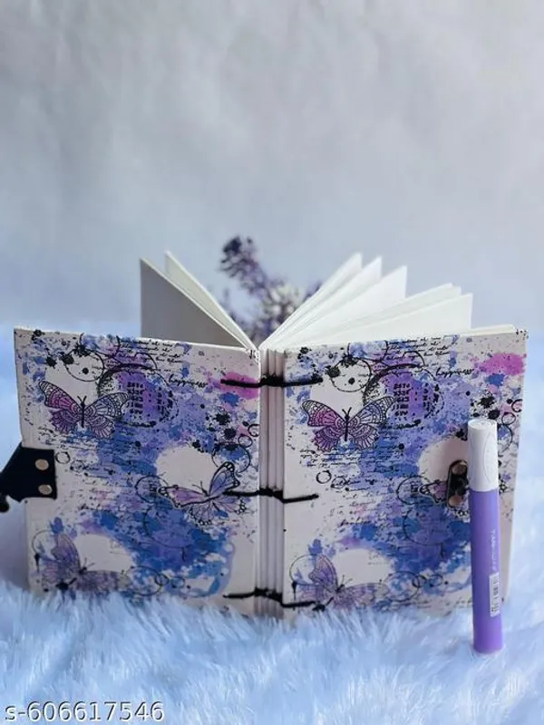 Printed_Diary_Exclusive_A5_Leather_Journal_With_Lock_Ideal_For_Professionals_Students_Printed_Cardboard_Diary_Notebook_With_Lock_Clasp_For_Gift_Office_Use_5_7_Inch_100_Pages_A5_Diary