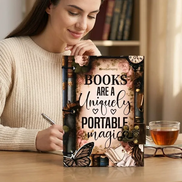 Vintage_Premium_A5_Lock_Diary_Notebook_With_160_Unruled_Pages_Classic_Cardboard_Cover_Journal_For_Writing_Sketching_And_Personal_Travel_Notes