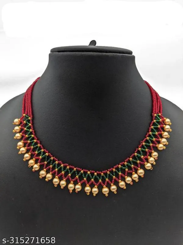 Multicolor_Alloy_Necklace_For_Women