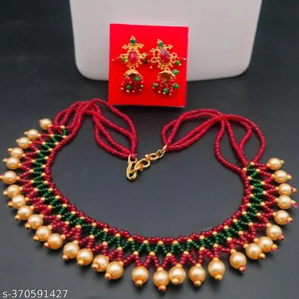 Multicolor_Alloy_Necklace_For_Women