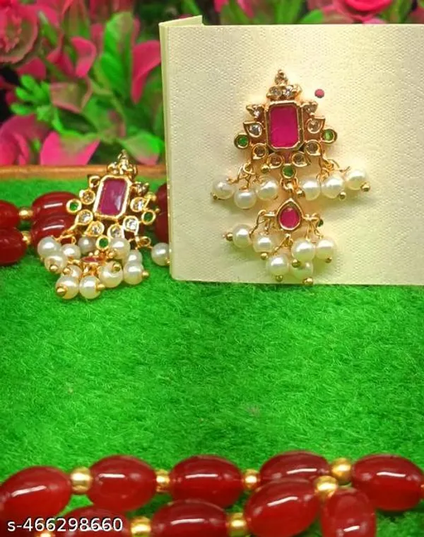 Pink_Alloy_Earrings_For_Women