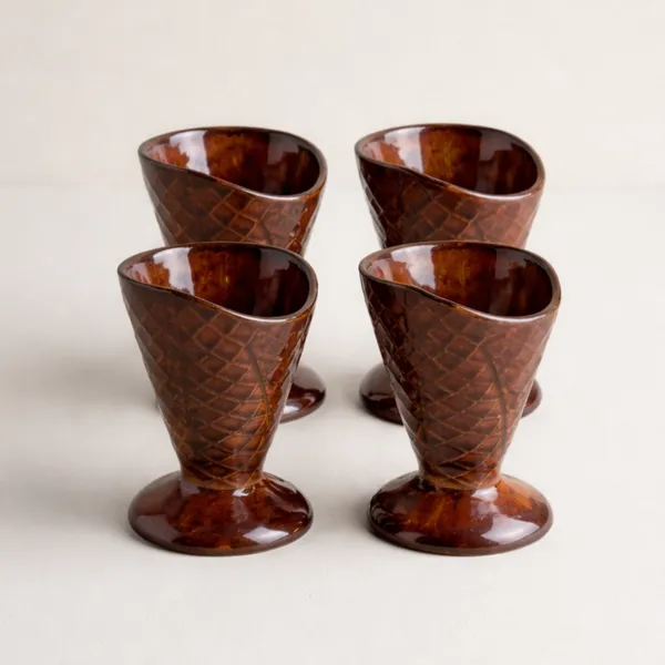 Vintage_Cocoa_Cone_Dessert_Dish_(Pack_Of_4)
