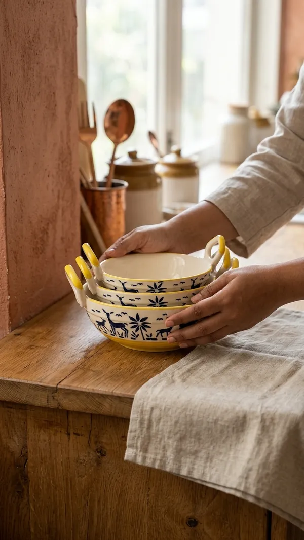 Indigo_Deer_Serving_Kadhai_Set_of_3