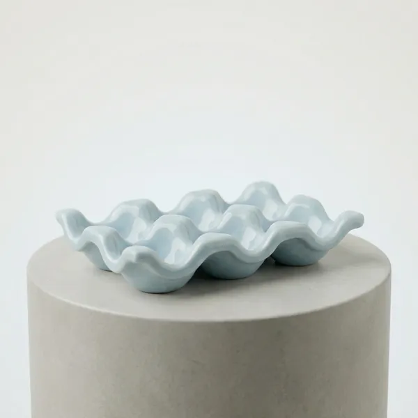 Blue_Wave_Ceramic_Egg_Tray