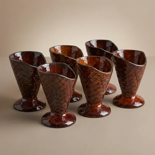 Vintage_Cocoa_Cone_Dessert_Dish_(Pack_Of_6)