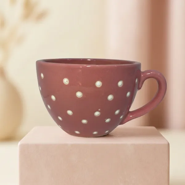 Polka_Dot_Ceramic_Pot