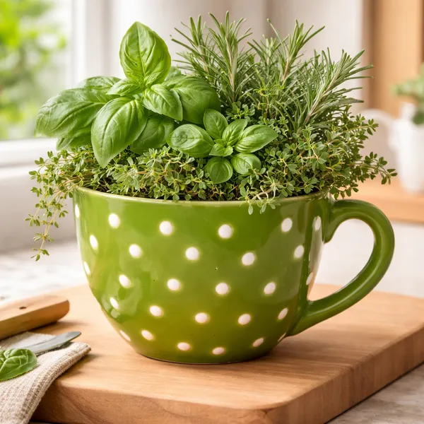 Polka_Dot_Ceramic_Pot