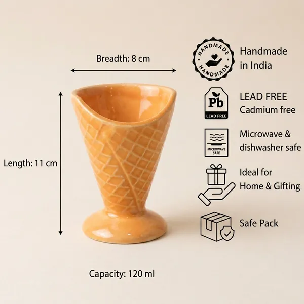Sunny_Waffle_Cone_Dessert_Dish_(Pack_Of_4)