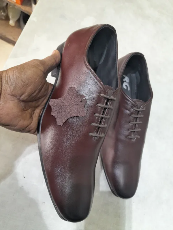 Brown_Synthetic_Leather_Derby_Shoes_For_Men