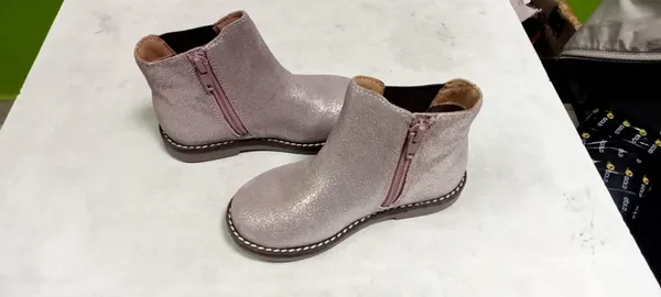 Grey_Shimmer_Leather_Kids_Ankle_Boots_Shimmer_For_Kids