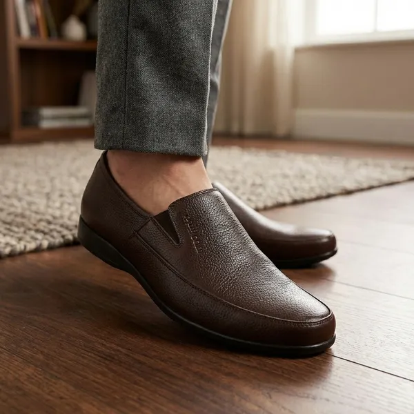Brown_Synthetic_Leather_Formal_Slip_On_Shoes_For_Men