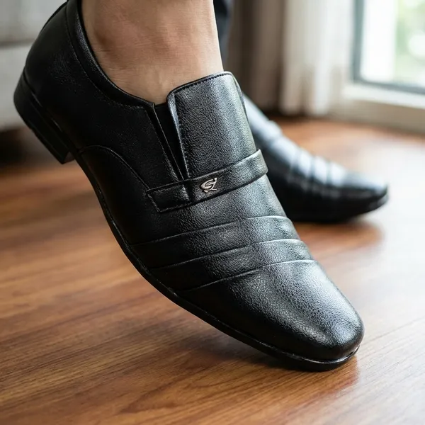 Black_Synthetic_Leather_Formal_Slip_On_Shoes_For_Men