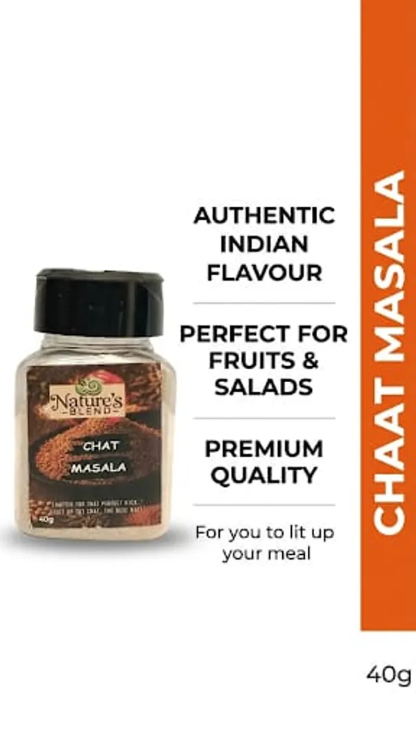 Nature'S_Blends_Chaat_Masala_-_Authentic_Indian_Spice_Mix_And_Nature'S_Blends_Garlic_Powder_-_40G_Pack_Of_7