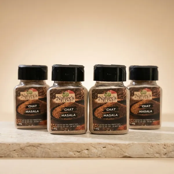 Nature'S_Blends_Chaat_Masala_-_Authentic_Indian_Spice_Mix_And_Nature'S_Blends_Garlic_Powder_-_40G_Pack_Of_7