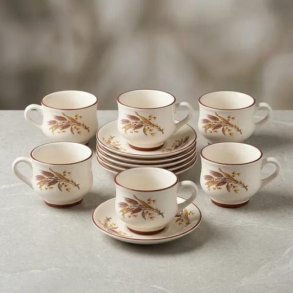 White_And_Brown_Ceramic_Cup_And_Saucer_Set_Serve_Tea_Or_Coffee_Set_Of_12
